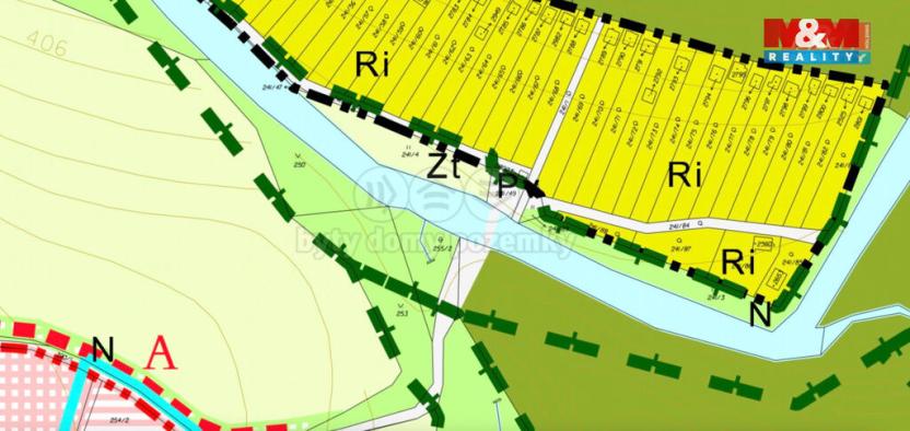 Prodej zahrady, Sezimovo Ústí, 457 m2