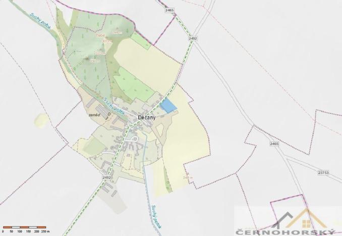 Prodej pole, Děčany, 4731 m2