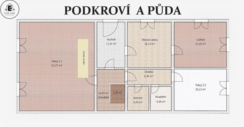 Prodej bytu, Liberk, 287 m2