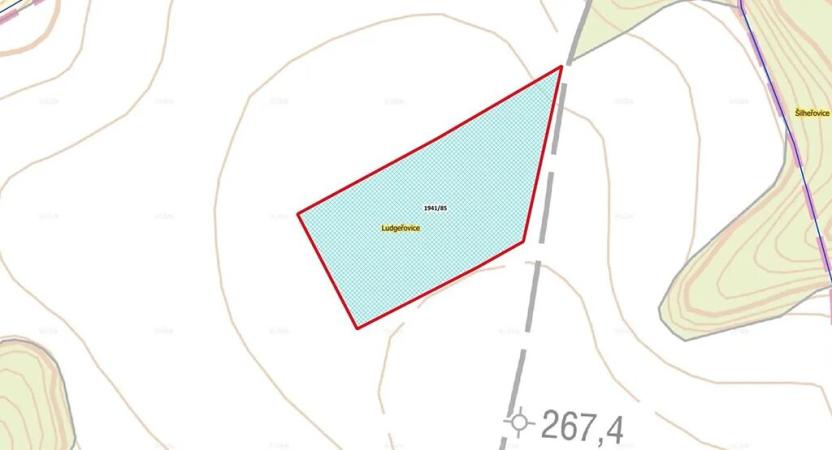 Prodej podílu pole, Ludgeřovice, 10011 m2