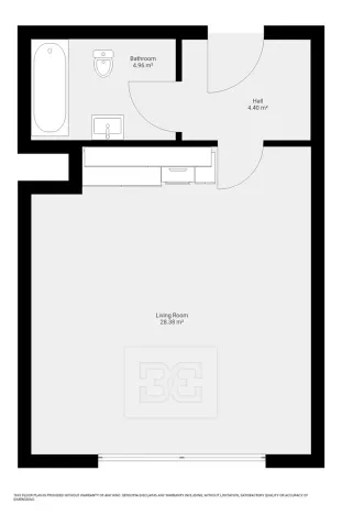 Pronájem bytu 1+kk, Liberec, Švermova, 37 m2