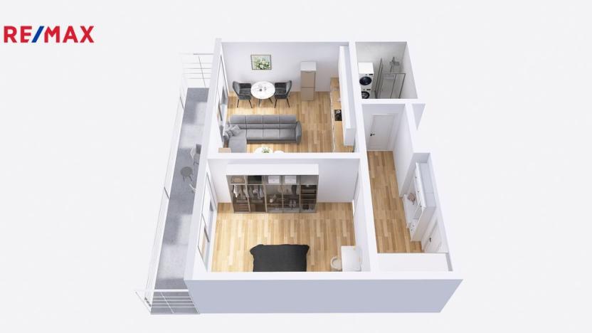 Pronájem bytu 2+kk, Olomouc - Řepčín, Aloise Rašína, 8221 m2