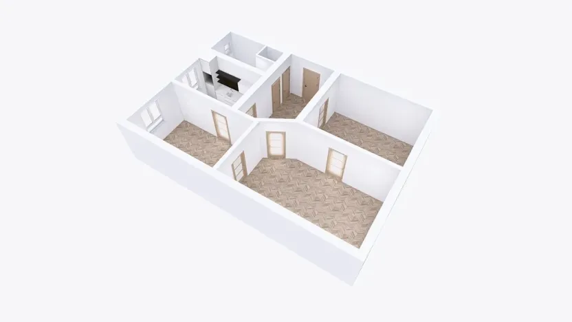 Prodej bytu 3+1, Jeseník, Fučíkova, 86 m2