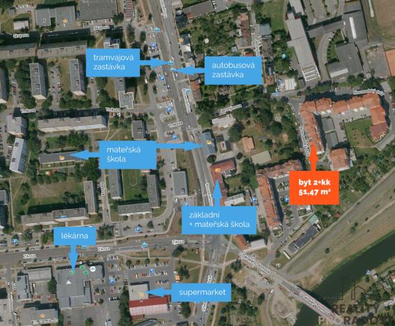 Pronájem bytu 2+kk, Olomouc, Novosadský dvůr, 51 m2