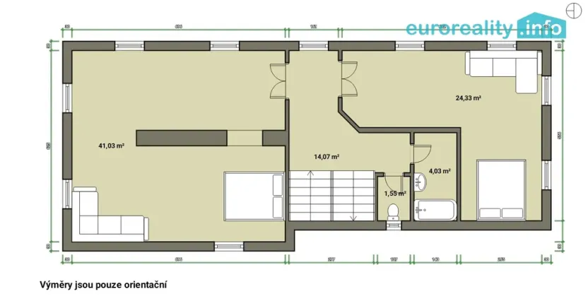 Prodej rodinného domu, Dolní Žandov, 167 m2