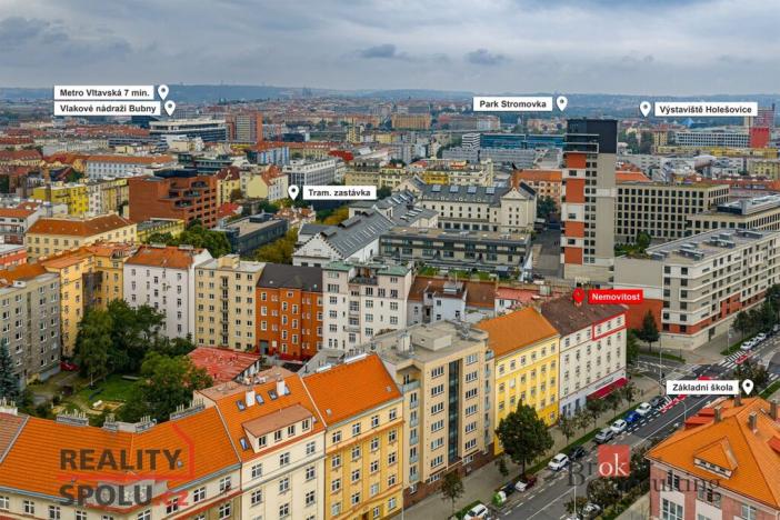 Prodej bytu 3+kk, Praha - Holešovice, U Uranie, 95 m2