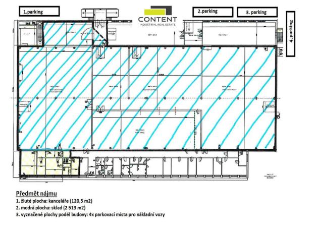 Pronájem výrobních prostor, Plzeň - Doubravka, Hřbitovní, 2513 m2