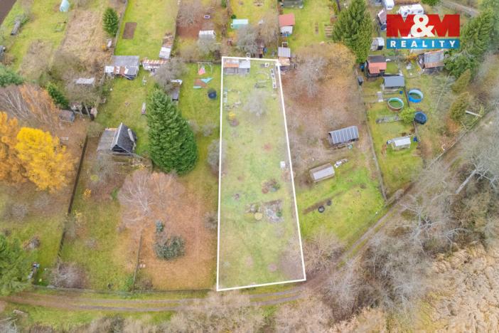 Prodej zahrady, Bochov, 878 m2