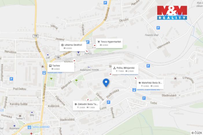 Prodej bytu 3+1, Tachov, Zárečná, 63 m2