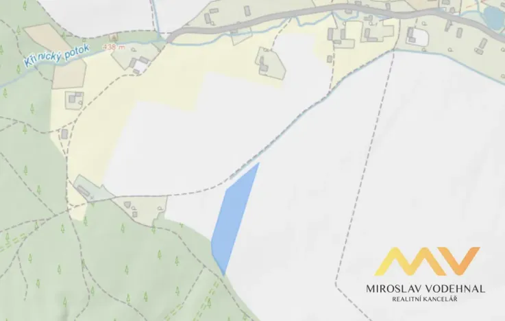 Prodej pole, Křinice, 161356 m2