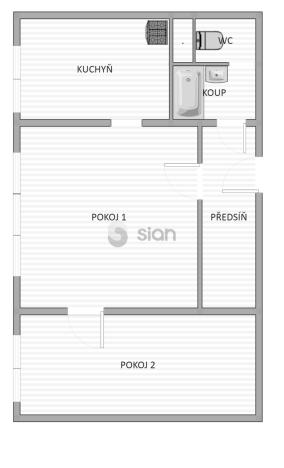 Prodej bytu 2+1, Ostrava - Bělský Les, Vlasty Vlasákové, 44 m2