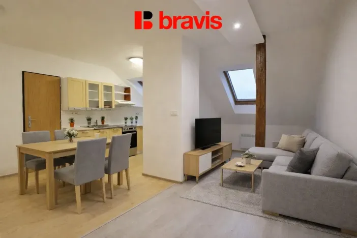 Pronájem bytu 2+kk, Brno - Židenice, Sejkorova, 62 m2