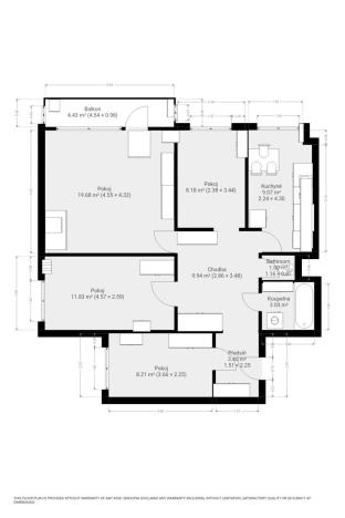 Pronájem bytu 4+1, Brno, Valtická, 76 m2