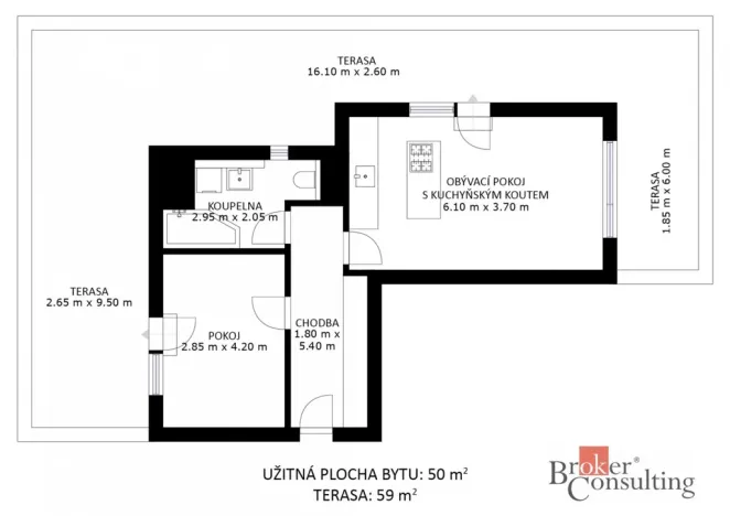 Prodej bytu 2+kk, Slavkov u Brna, Zelnice II., 109 m2