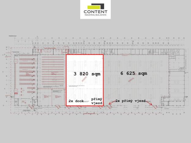 Pronájem výrobních prostor, Plzeň - Skvrňany, U Nové Hospody, 3820 m2