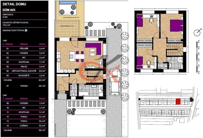 Prodej rodinného domu, Fryšták, 116 m2