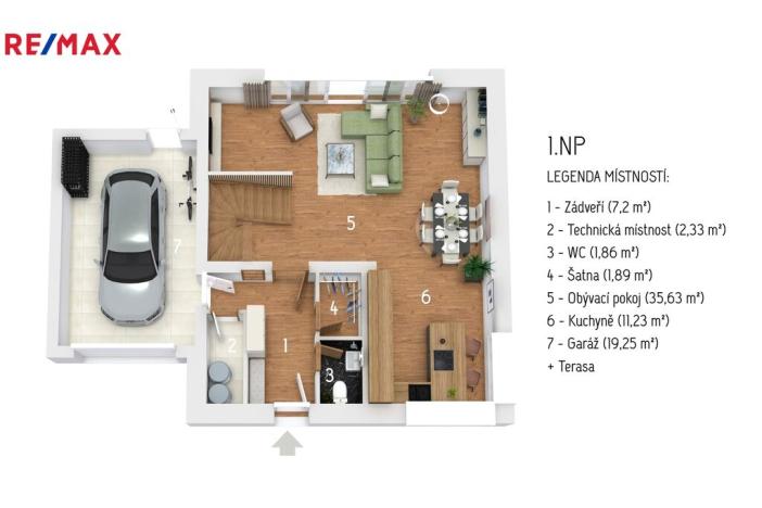 Prodej rodinného domu, Ostrava - Hrabová, Jezdiště, 135 m2