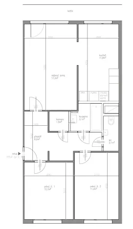 Prodej bytu 3+1, Praha - Střížkov, Žandovská, 67 m2