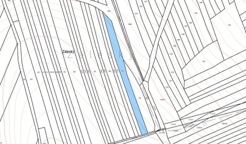 Prodej pole, Ostrovánky, 1633 m2