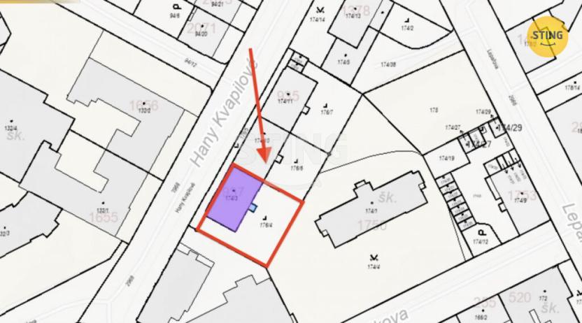 Prodej činžovního domu, Opava, Hany Kvapilové, 1250 m2