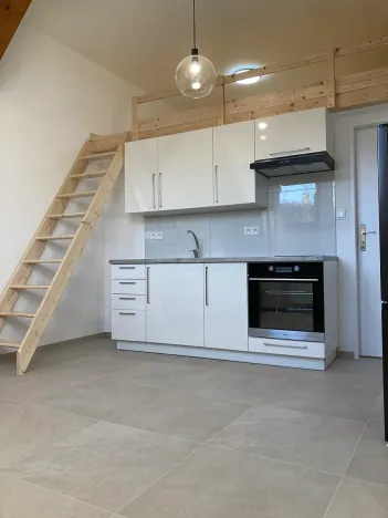 Pronájem bytu 1+kk, Praha - Košíře, Vrchlického, 20 m2