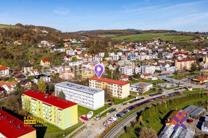 Prodej bytu 2+1, Luhačovice, Zahradní čtvrť, 57 m2