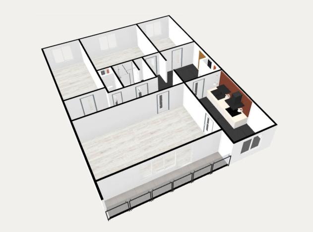 Prodej bytu 4+1, Ústí nad Labem - Krásné Březno, Vojanova, 83 m2