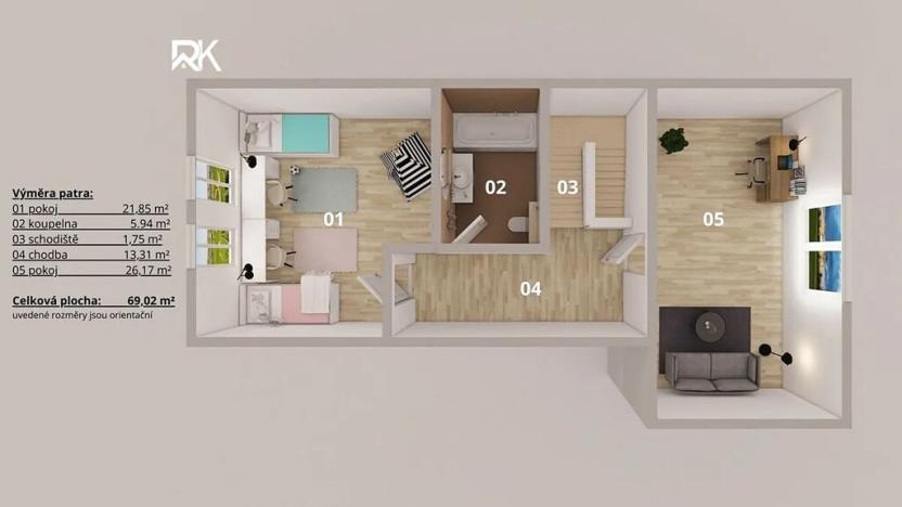 Prodej rodinného domu, Nová Ves I, Jiráskova, 140 m2