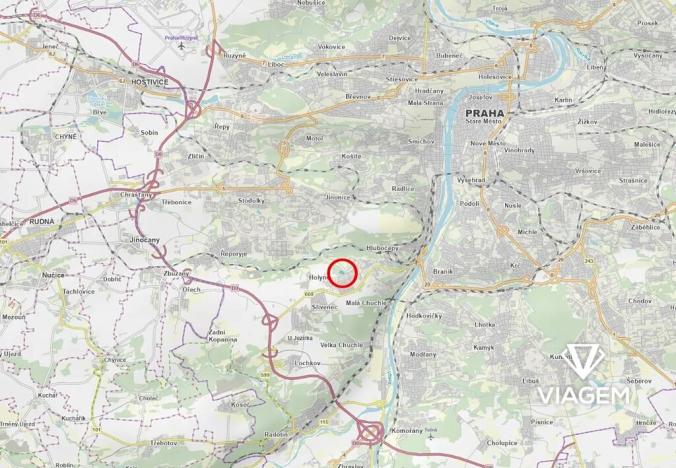 Prodej komerčního pozemku, Praha - Hlubočepy, 12894 m2