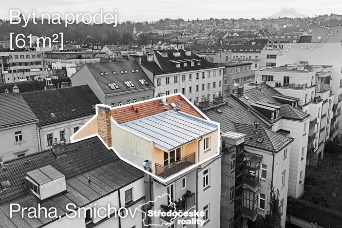 Prodej bytu 2+kk, Praha - Smíchov, Klicperova, 60 m2