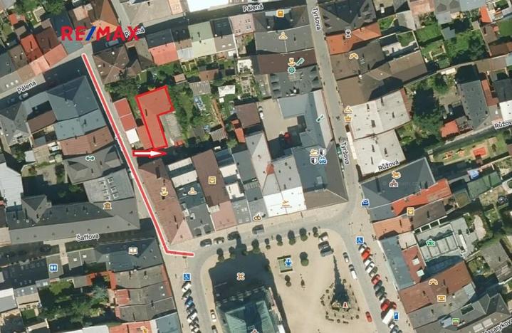 Pronájem obchodního prostoru, Polička, Tylova, 90 m2