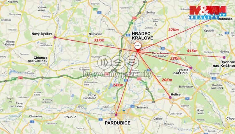 Prodej garáže, Hradec Králové - Pouchov, 20 m2