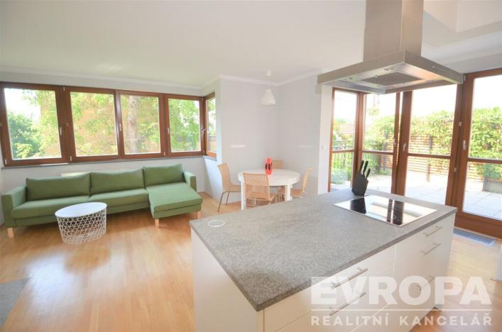 Pronájem bytu 3+kk, Praha - Troja, Sádky, 71 m2