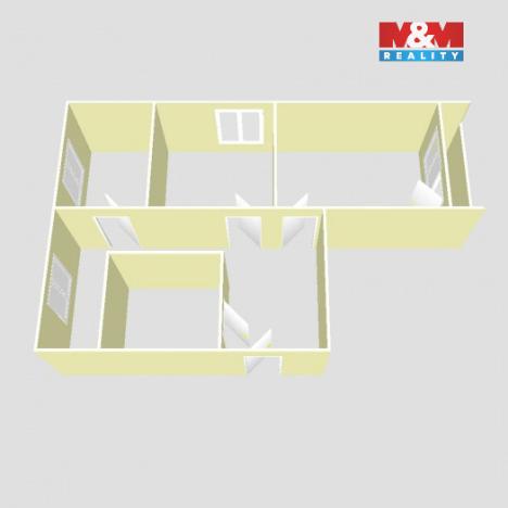 Prodej bytu 3+1, Karviná - Ráj, Sovova, 57 m2