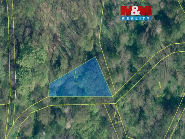 Prodej lesa, Úštěk - Habřina, 13742 m2