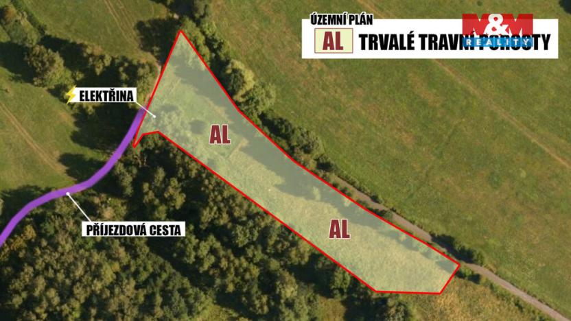 Prodej louky, Česká Lípa, 5589 m2