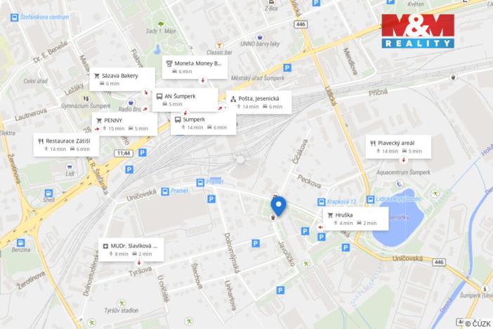 Prodej bytu 2+kk, Šumperk, Javoříčko, 45 m2