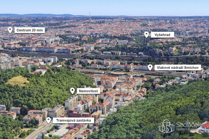 Prodej bytu 2+1, Praha - Smíchov, Radlická, 57 m2