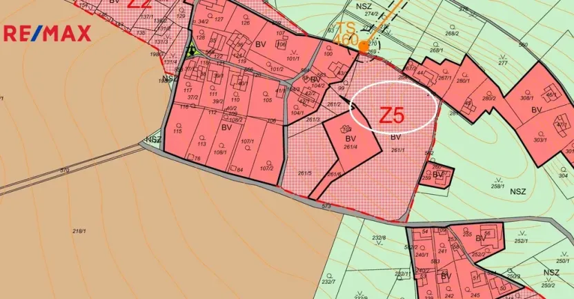 Prodej pozemku pro bydlení, Vračovice-Orlov, 3521 m2