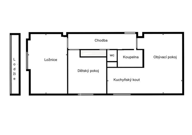 Pronájem bytu 3+kk, Praha - Břevnov, Na Petřinách, 62 m2