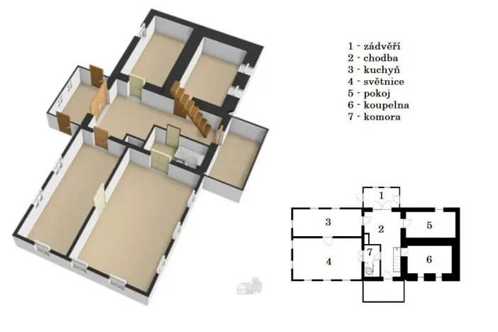 Prodej chalupy, Rokytnice nad Jizerou - Dolní Rokytnice, 108 m2