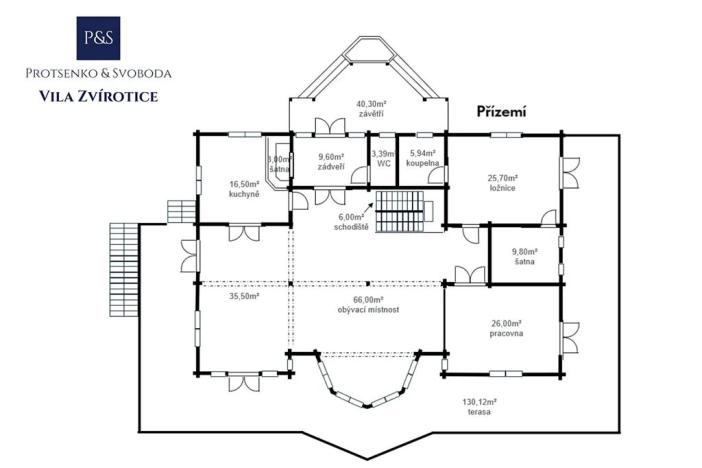 Prodej rodinného domu, Dublovice, 750 m2