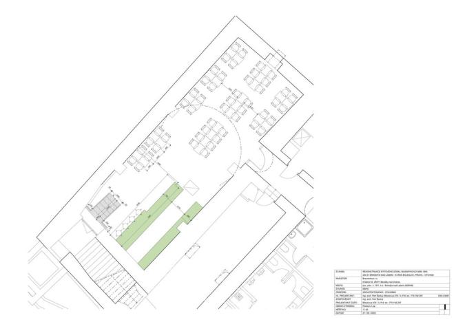Pronájem komerční nemovitosti, Brandýs nad Labem-Stará Boleslav - Brandýs nad Labem, Masarykovo náměstí, 89 m2