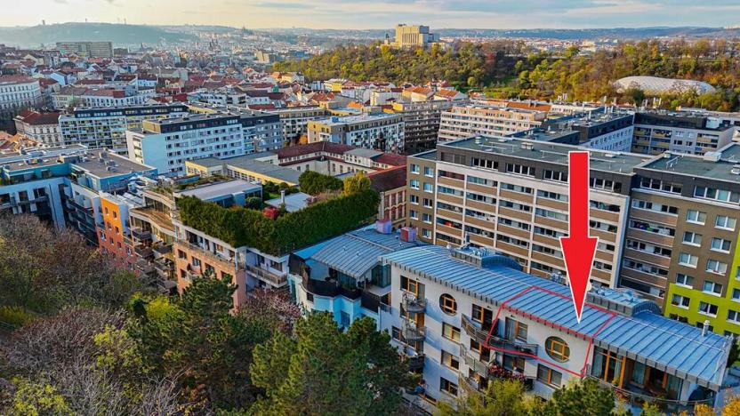 Prodej bytu 2+kk, Praha - Žižkov, Jeseniova, 51 m2