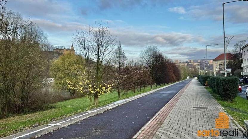 Pronájem bytu 1+kk, Ústí nad Labem, Střekovské nábřeží, 29 m2