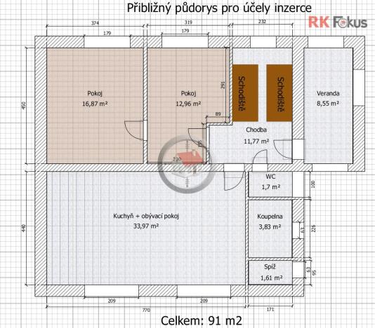 Prodej rodinného domu, Třebíč - Borovina, Mánesova, 200 m2