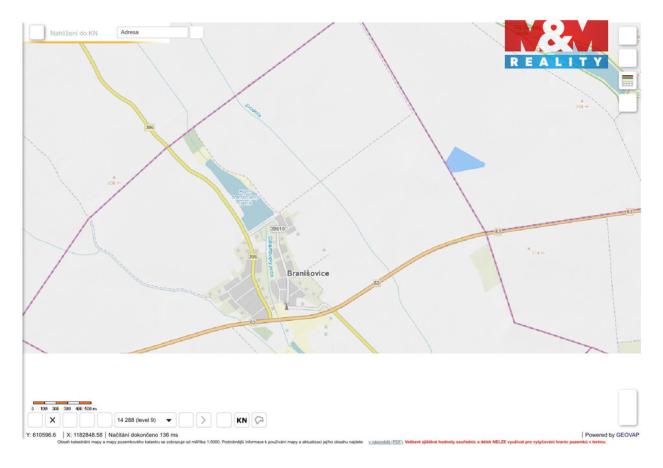 Prodej pole, Šumice, 41373 m2