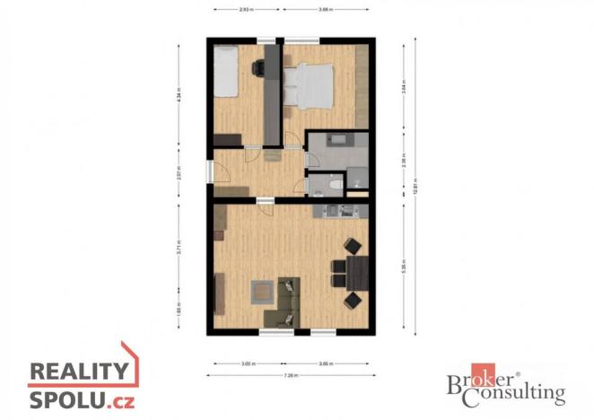 Prodej bytu 3+kk, Břasy, 82 m2
