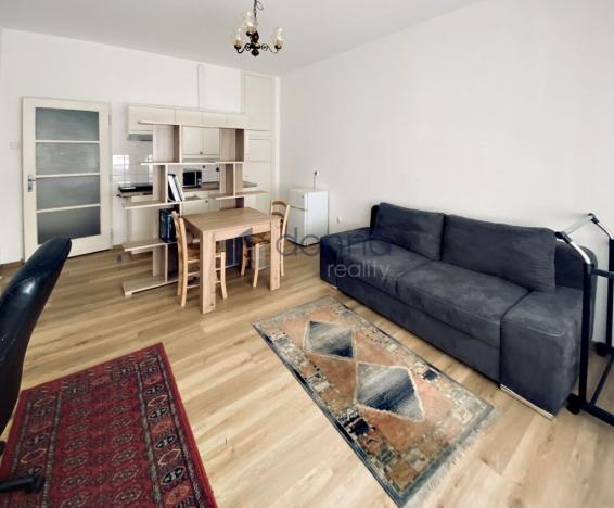 Pronájem bytu 1+kk, Praha, Slezská, 29 m2