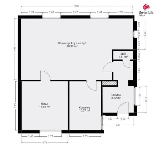 Pronájem rodinného domu, Slatina, 157 m2